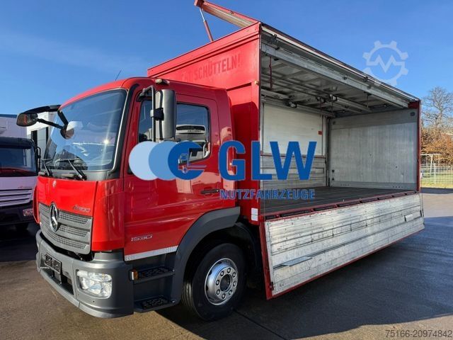 Beverage truck MERCEDES-BENZ ATEGO 1530 L GETRÄNKE 6,20 m LBW 2 T* 2x AHK