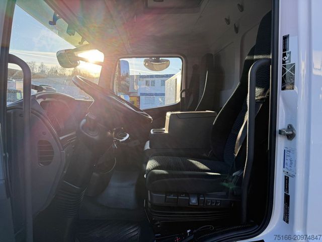 Box van MERCEDES-BENZ ATEGO 821 L Koffer 7 m LBW 1 T*Klima+EURO 6 D