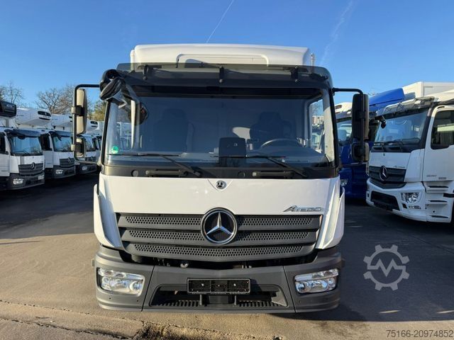 Box van MERCEDES-BENZ ATEGO 821 L Koffer 7 m LBW 1 T*Klima+EURO 6 D