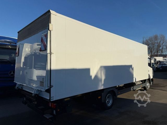Box van MERCEDES-BENZ ATEGO 821 L Koffer 7 m LBW 1 T*Klima+EURO 6 D