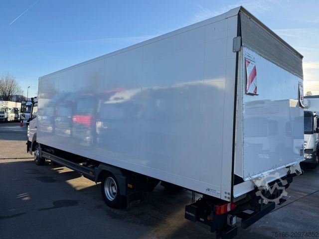 Box van MERCEDES-BENZ ATEGO 821 L Koffer 7 m LBW 1 T*Klima+EURO 6 D