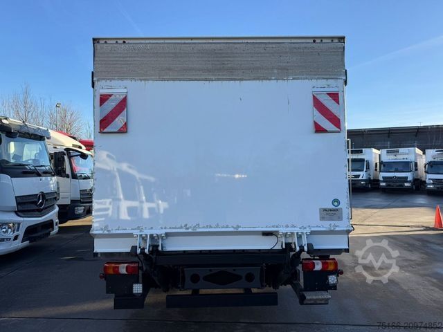 Box van MERCEDES-BENZ ATEGO 821 L Koffer 7 m LBW 1 T*Klima+EURO 6 D