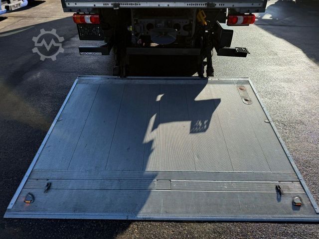 Box truck MERCEDES-BENZ ACTROS 1830 L Koffer 7 m LBW 2 T*LASI VDI*66 tkm