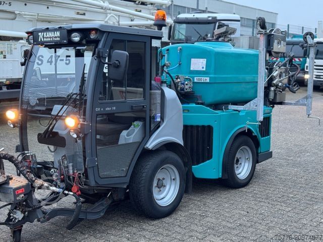 Vacuum tank truck HAKO CityMaster 1600 Unkraut Heißwasser Dampf  REINEX