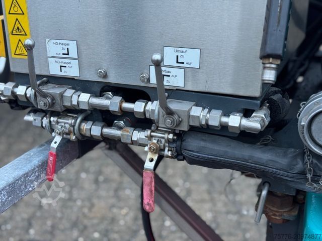 Vacuum tank truck HAKO CityMaster 1600 Unkraut Heißwasser Dampf  REINEX