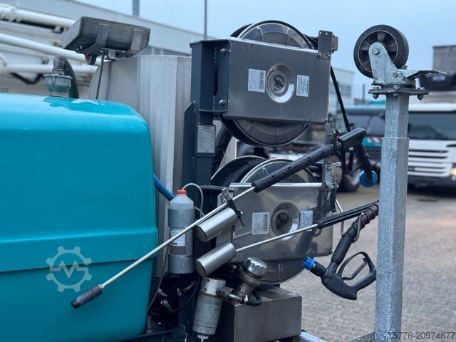 Vacuum tank truck HAKO CityMaster 1600 Unkraut Heißwasser Dampf  REINEX