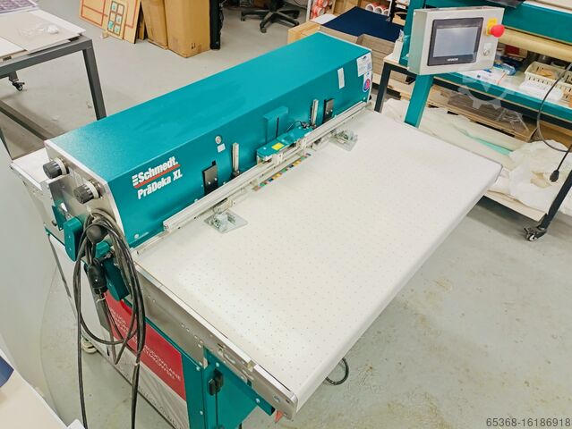 Semi-automatic casemaker for book cases Schmedt PRÄDEKA XL
