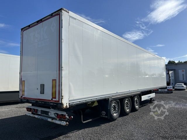 Box semitrailer Krone SDK 27 Koffer Doppelstock