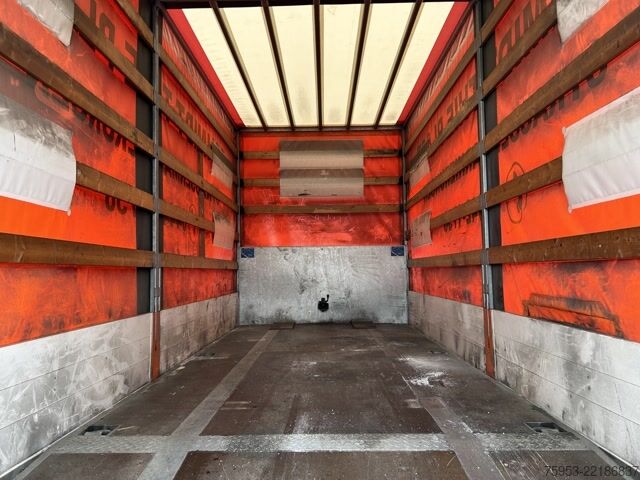 Low loader trailer Stürenberg Stürenberg Tandem Tieflader Plane Spriegel Rampen