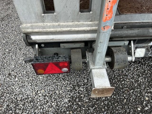 Low loader trailer Stürenberg Stürenberg Tandem Tieflader Plane Spriegel Rampen