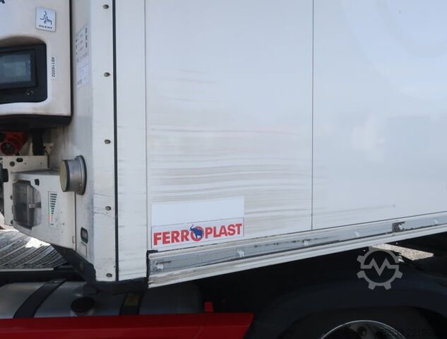 Reefer semitrailer Schmitz Cargobull SKO 24 Rohrbahn Liftachse Carrier Vector HE19