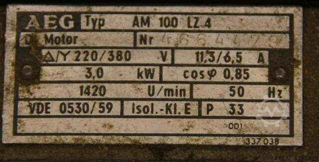 Hydraulikaggregat 3 kW 1420 U/min VICKERS GPA1-4-E-30R