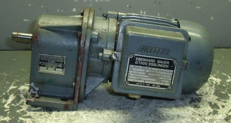 Geared motor 0.073 kW 315 rpm Bauer DK 5406/143