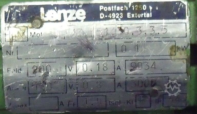 Electric motor 0.1 kW 3000 rpm Lenze B3