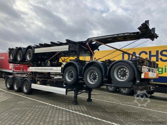 Swap body semitrailer Krone 3er-Paket Box Liner SDC 27 eLTU5 plus