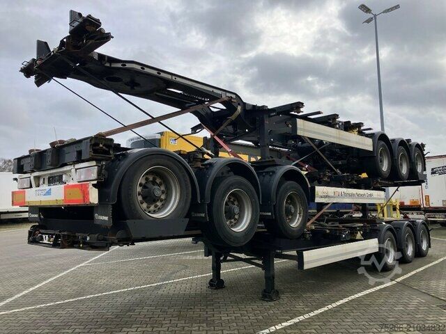Swap body semitrailer Krone 3er-Paket Box Liner SDC 27 eLTU5 plus