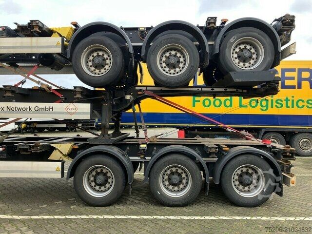Swap body semitrailer Krone 3er-Paket Box Liner SDC 27 eLTU5 plus
