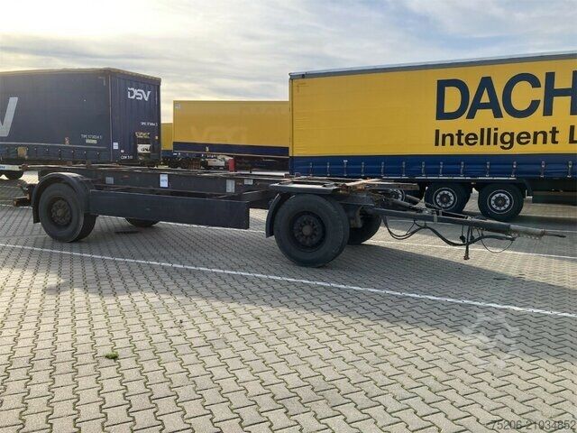 Swap chassis trailer Krone Box Carrier  AZW 18 eL2A9