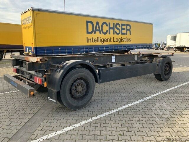 Swap chassis trailer Krone Box Carrier  AZW 18 eL2A9