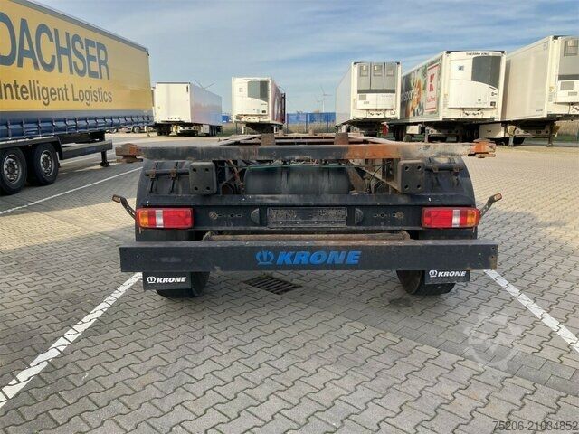 Swap chassis trailer Krone Box Carrier  AZW 18 eL2A9