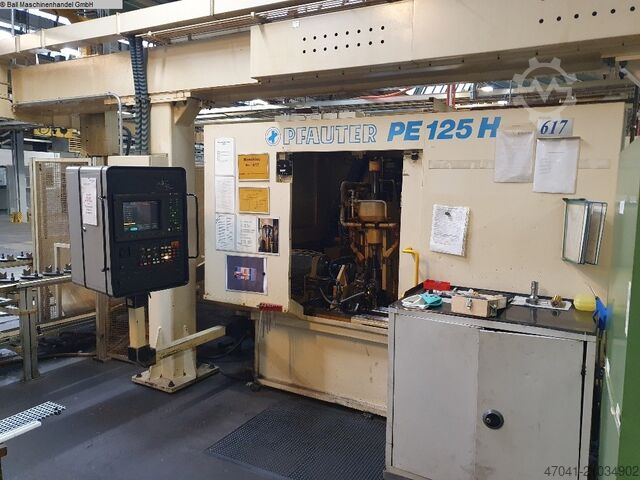 Zahnrad-Abwälzfräsmaschine - horizontal PFAUTER PE 125 H
