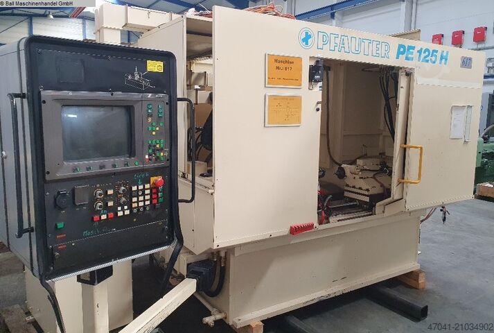 Zahnrad-Abwälzfräsmaschine - horizontal PFAUTER PE 125 H