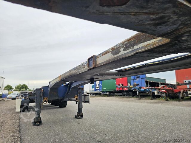 Container transport D-TEC VCC-01 / 45 FOOT CONTAINER CHASSIS / VALKX AXLES.