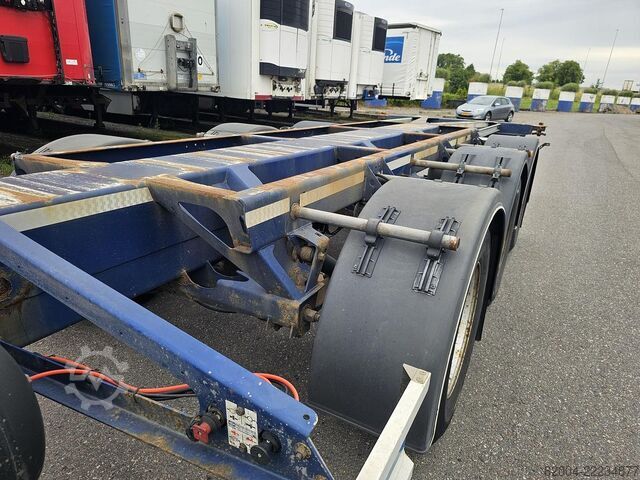 Container transport D-TEC VCC-01 / 45 FOOT CONTAINER CHASSIS / VALKX AXLES.