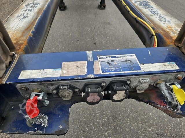 Container transport D-TEC VCC-01 / 45 FOOT CONTAINER CHASSIS / VALKX AXLES.