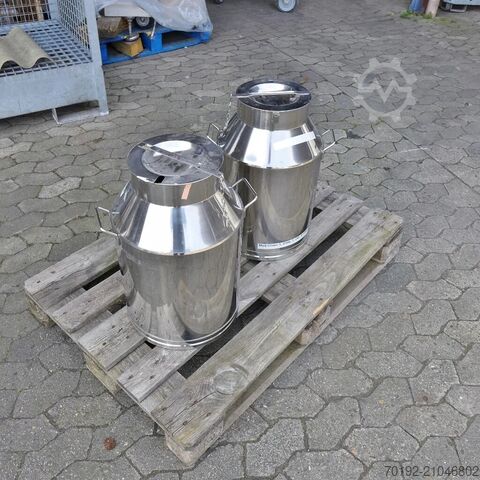 40 Liter Behälter aus V2A  8619