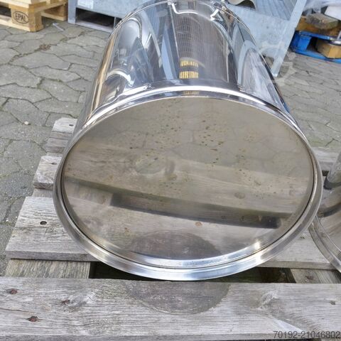 40 Liter Behälter aus V2A  8619