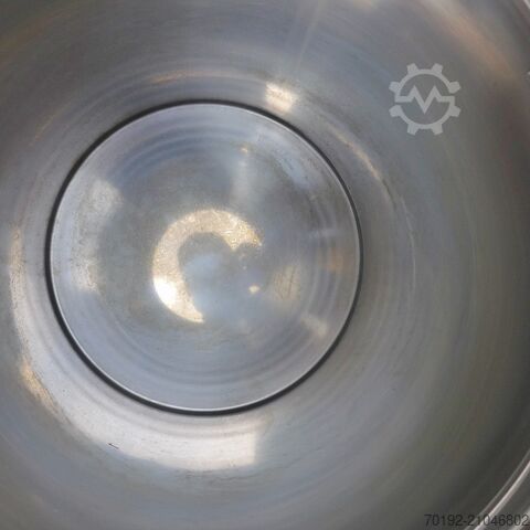 40 Liter Behälter aus V2A  8619