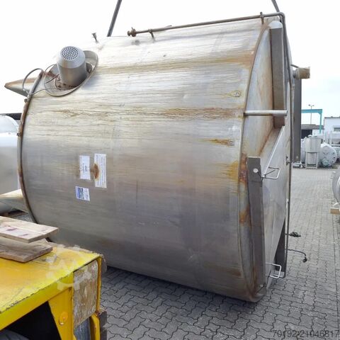15000 Liter isolierter Rührwerksbehälter aus V2A mit Propellerrührwerk  8612