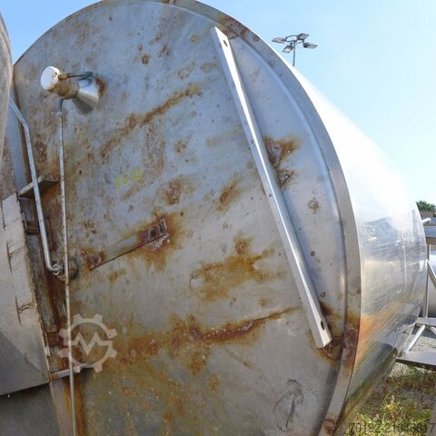 15000 Liter isolierter Rührwerksbehälter aus V2A mit Propellerrührwerk  8612