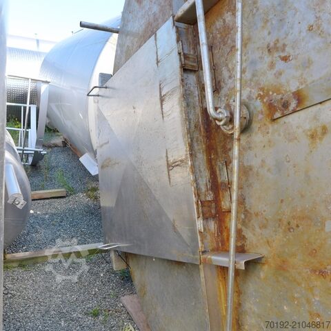 15000 Liter isolierter Rührwerksbehälter aus V2A mit Propellerrührwerk  8612