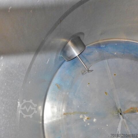 15000 Liter isolierter Rührwerksbehälter aus V2A mit Propellerrührwerk  8612