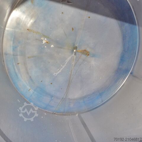 15000 Liter isolierter Rührwerksbehälter aus V2A mit Propellerrührwerk  8612