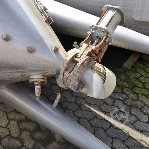 6500 Liter spitzkonische Rührwerksbehälter aus V2A mit 2 Propellerrührwerken  8611