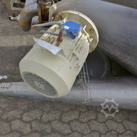 6500 Liter spitzkonische Rührwerksbehälter aus V2A mit 2 Propellerrührwerken  8611