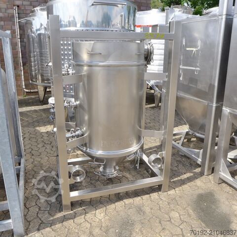 Bohle 400 Liter Pulver-Equilibrierungs-Container aus V4A  8576