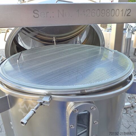 Bohle 400 Liter Pulver-Equilibrierungs-Container aus V4A  8576