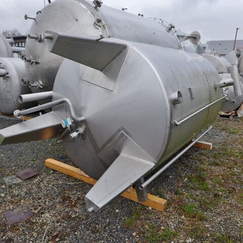 6000 Liter Behälter aus V2A Ritter (HBB Hildesheimer Behälterbau) 8572