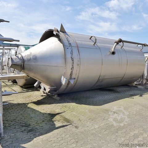 46000 Liter Silo-Behälter aus V2A Eichholz Silo- und Anlagenbau 8571