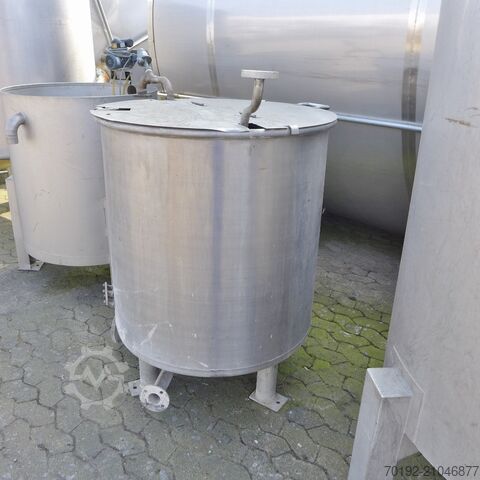 600 Liter Behälter aus V4A  8564
