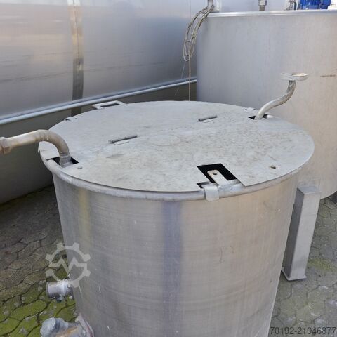 600 Liter Behälter aus V4A  8564