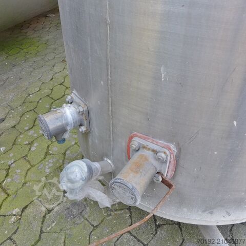 600 Liter Behälter aus V4A  8564