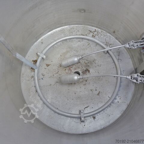 600 Liter Behälter aus V4A  8564