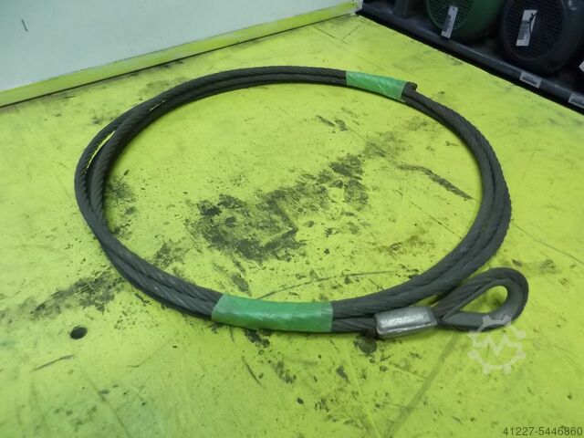 Kranseil Ø 10 mm 5 m Stahl Drallarm