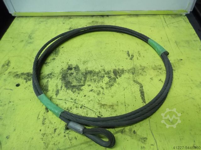 Kranseil Ø 10 mm 5 m Stahl Drallarm