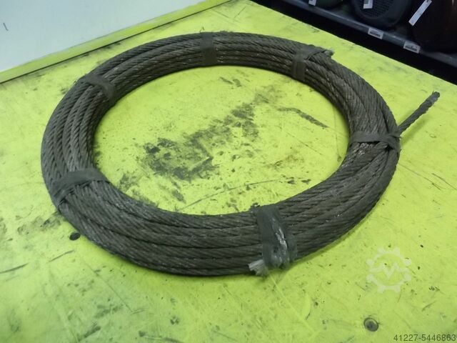 Kranseil Ø 10 mm 31,5 m Stahl Drallarm